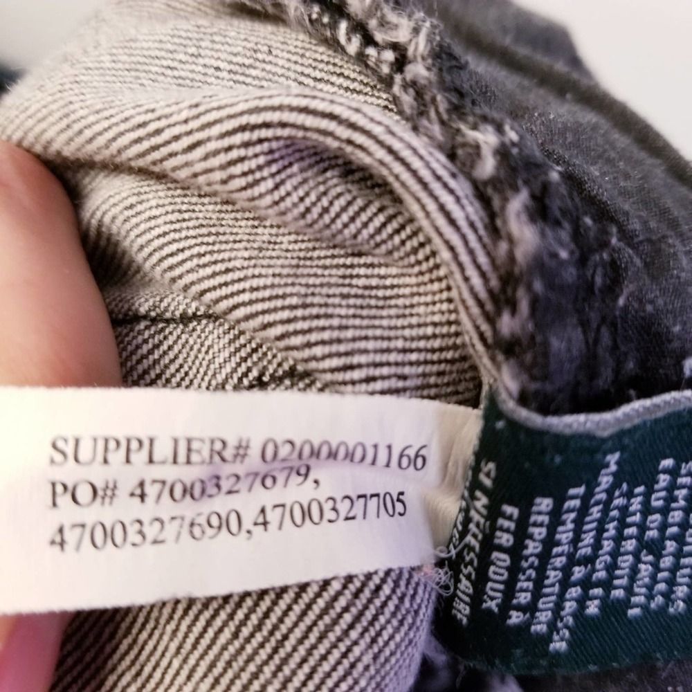 Ralph lauren Jeans black gray size 8 - Picture 9 of 11